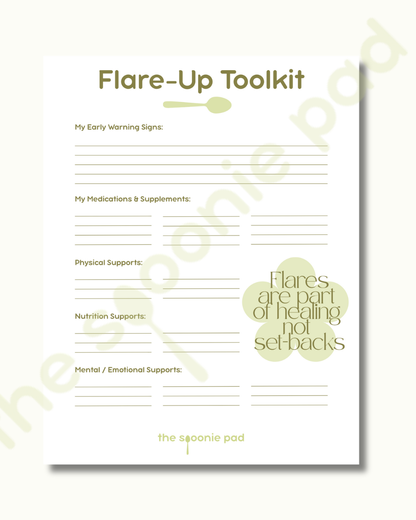 Flare-Up Toolkit