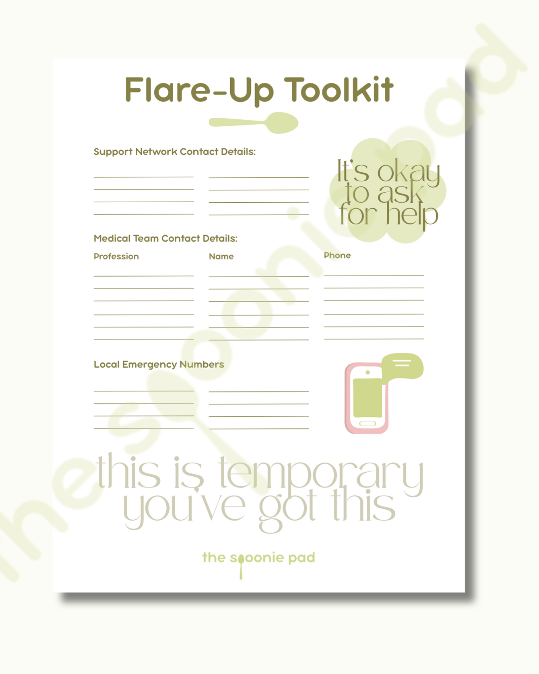 Flare-Up Toolkit